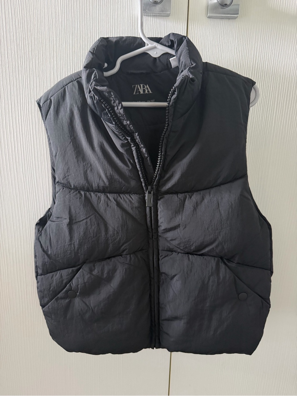 ZARA Kids Black Puffer Vest